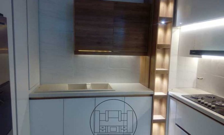 نمونه کار کابینت سبک مدرن - کابینت های گلاس